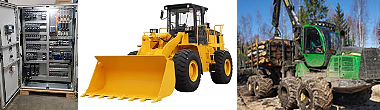 Armoire �lectrique, Chargeuse TP, Mat�riel forestier