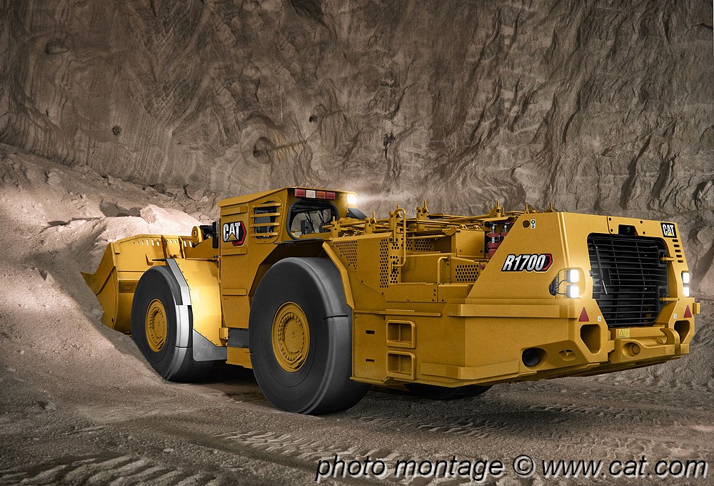 CAT R1700 Chargeuse pour Exploitation Mini�re - Charge utile : 15000 Kg