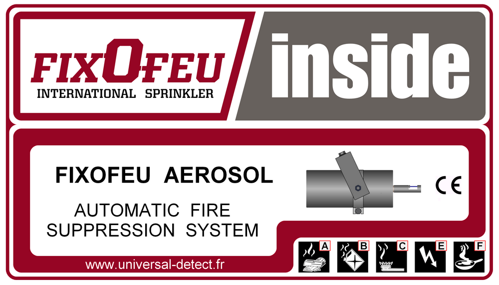 FIXOFEU Plaque de Signalisation au Format A5