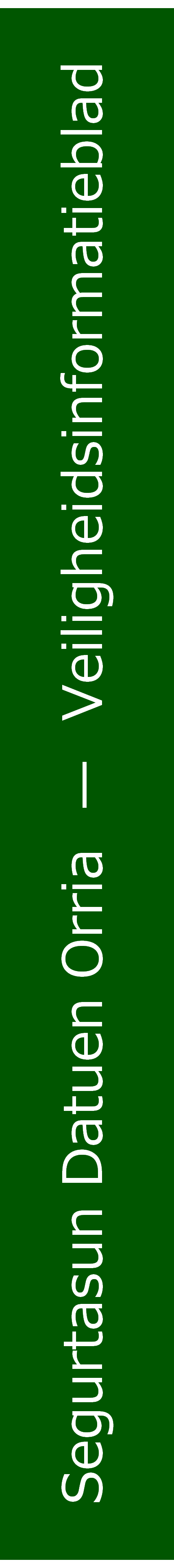 Colonne FDS Fiche de Donn�es de S�curit�