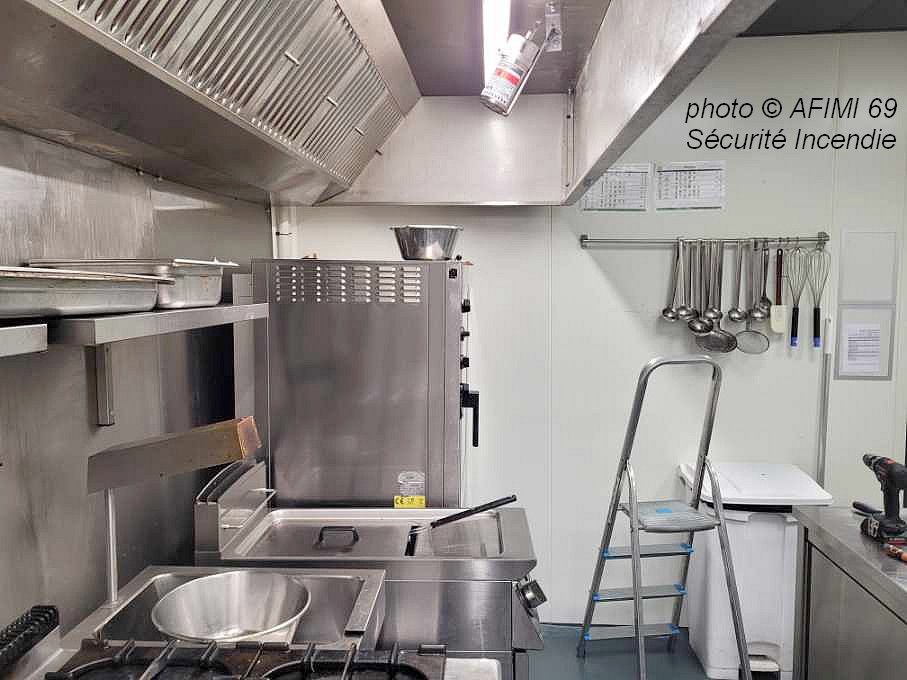 AFIMI SECURITE INCENDIE 69 FRITOFLEX G�n�rateur d'A�rosol Extincteur Automatique et Autonome sous hotte en Grande Cuisine Article GC8