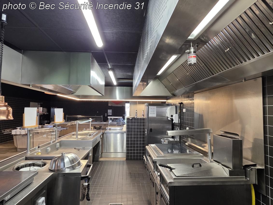 BEC SECURITE INCENDIE FRITOFLEX G�n�rateur d'A�rosol Extincteur Automatique et Autonome sous hotte en Grande Cuisine Article GC8